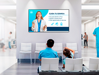 Mejores prácticas de señalización digital en hospitales